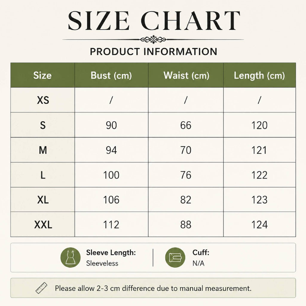 Sleeveless A-Line Maxi Dress | Flowy Polyester Waist-Tie Summer Party Wear