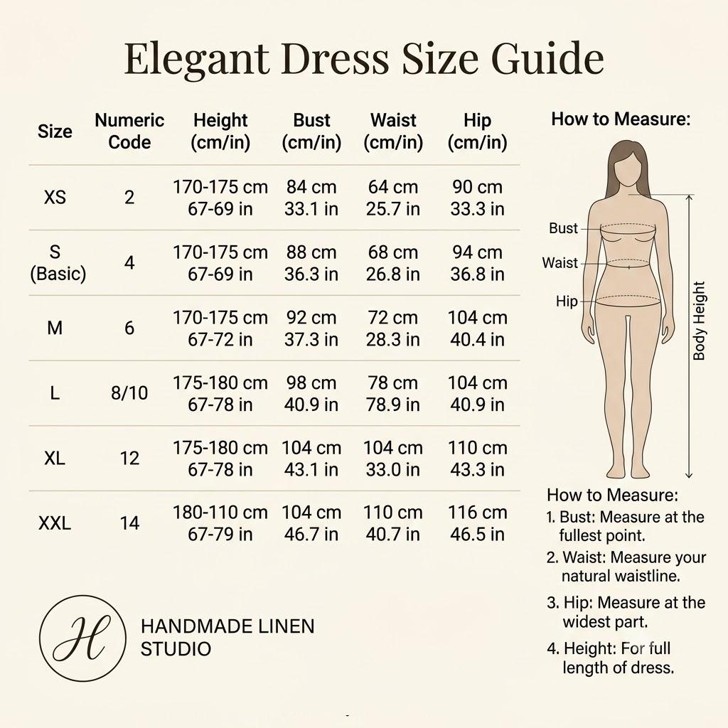 Cotton Linen Crew Neck Maxi Dress – Breathable And Flowy Summer Dress - With Pocket
